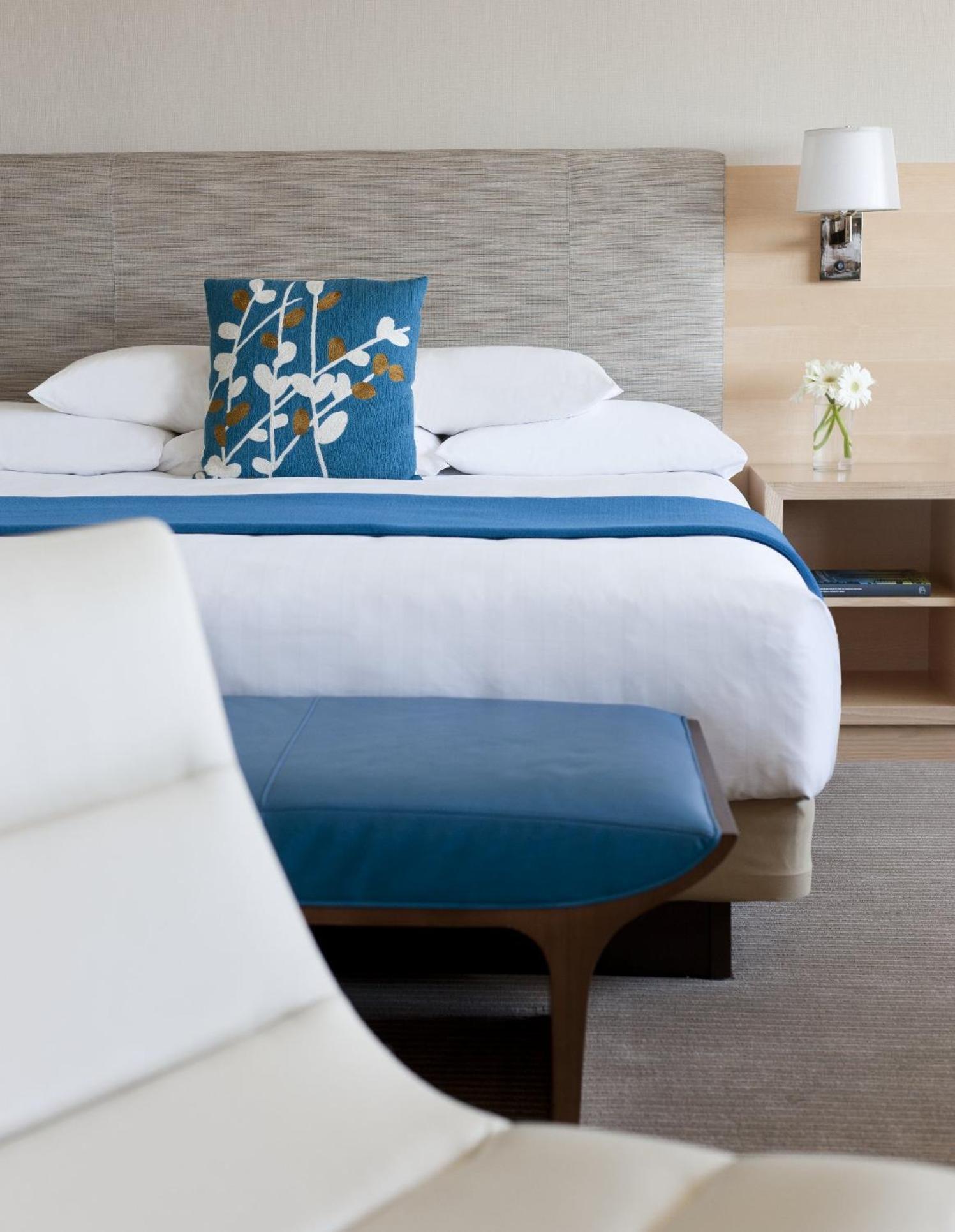 Kamer met Kingsize Bed en Uitzicht op de Haven - Hogere Verdieping