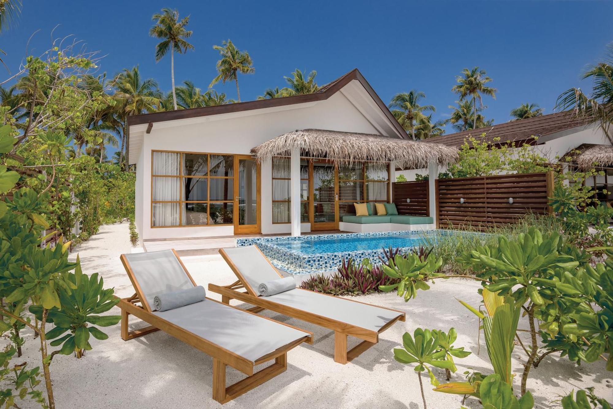 Poolsuite mit 2 Schlafzimmern am Strand