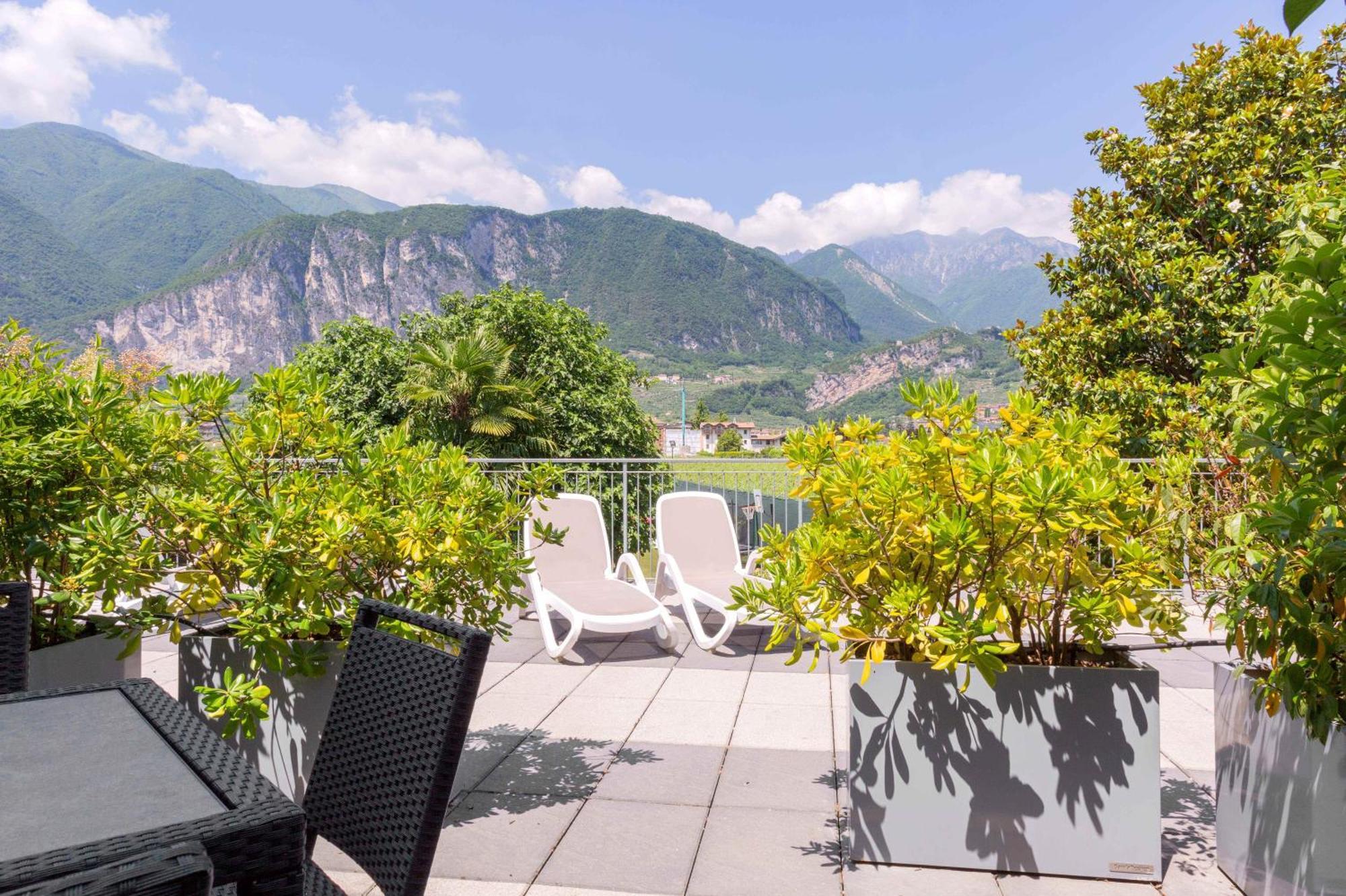 Vierbettzimmer mit Terrasse