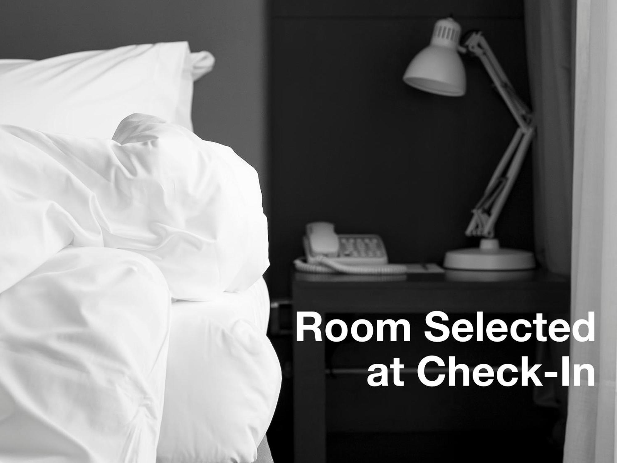 Room Selected at Check