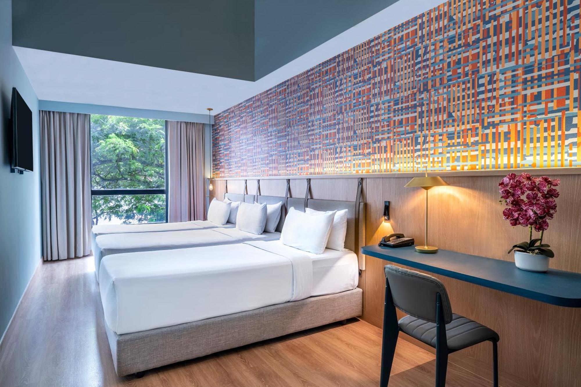 Chambre Supérieure avec 3 Lits Simples