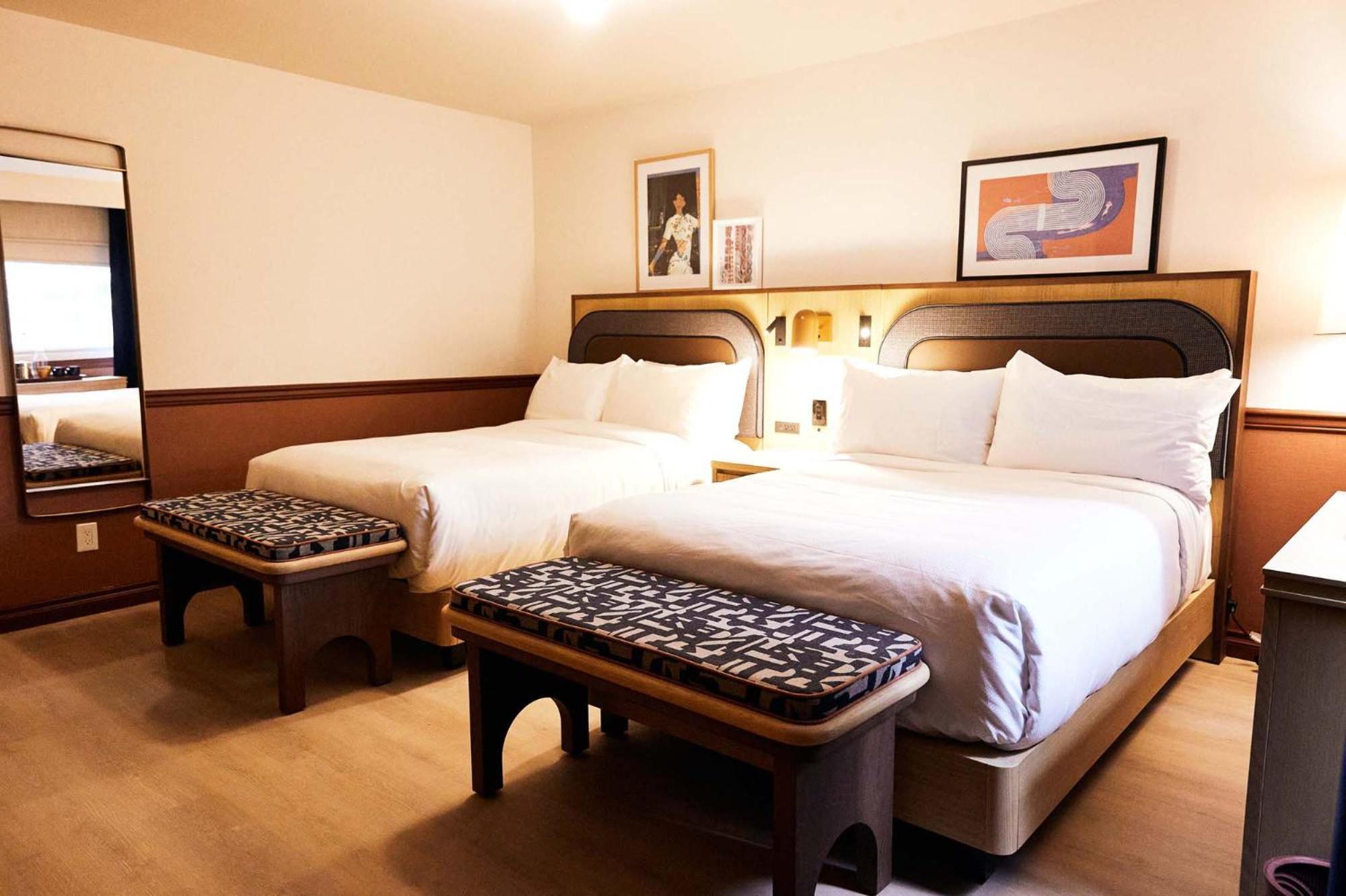 Two Double Beds
