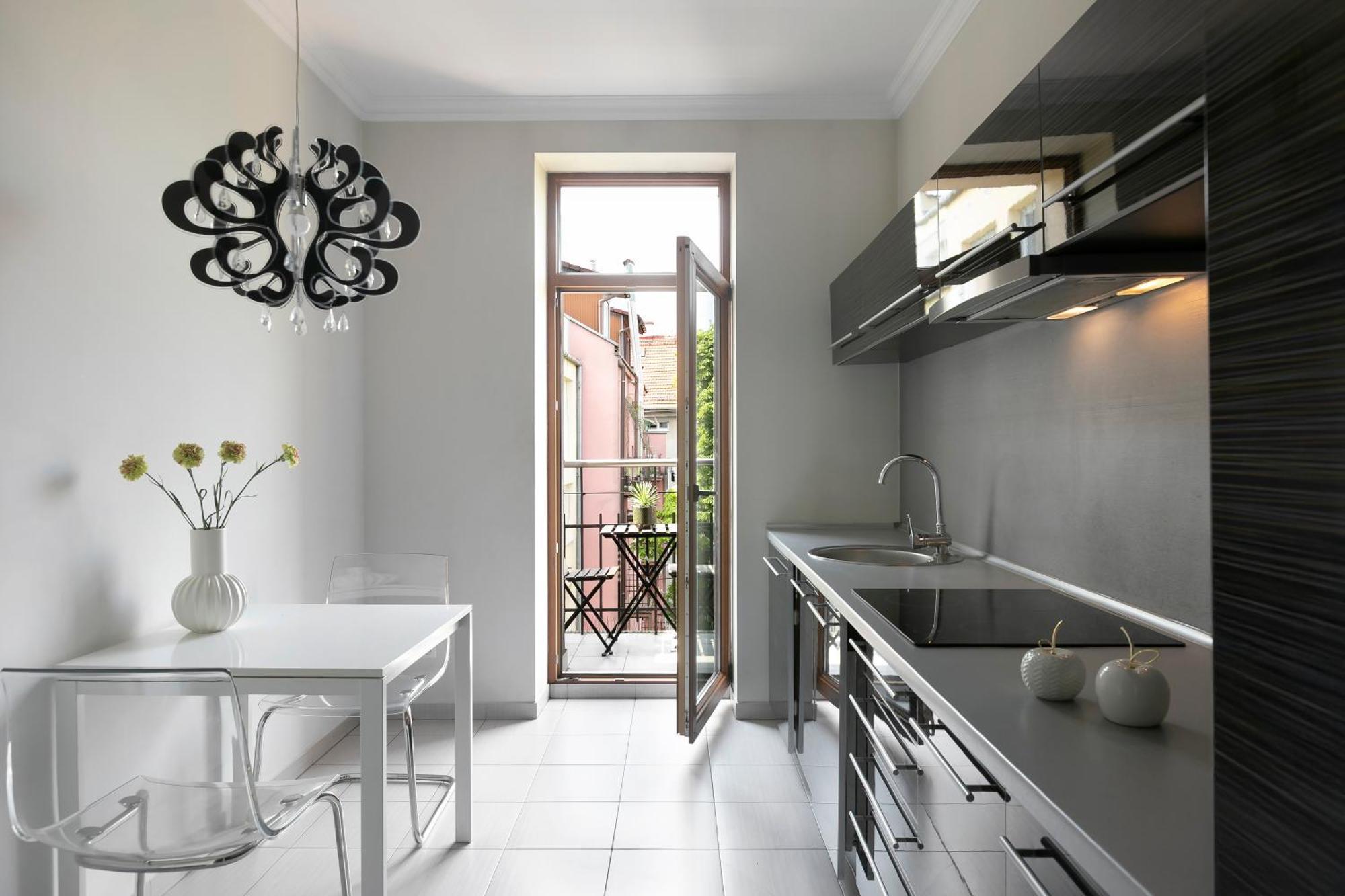One-Bedroom Apartment Balcony