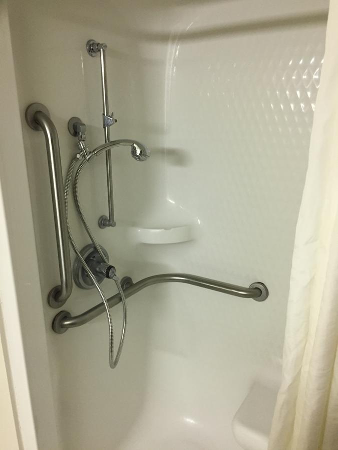 King Room with Roll-In Shower - Mobility/Hearing Accessible - Non-Smoking