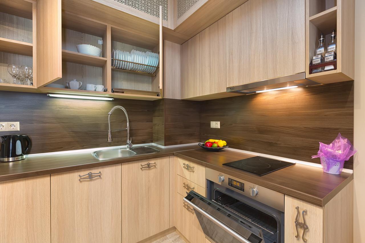 Apartment mit 1 Schlafzimmer, Balkon und Poolblick