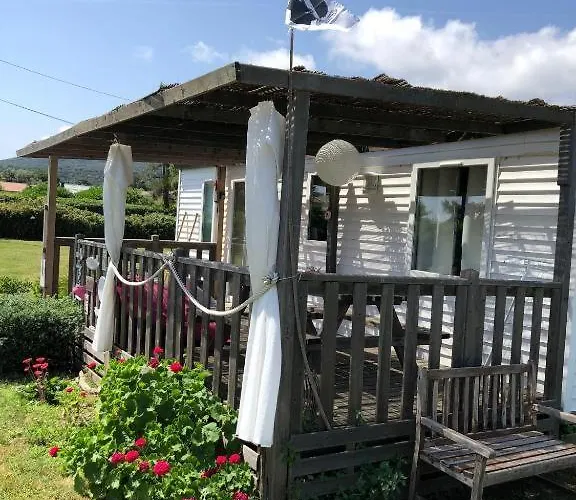 Mobil home climatisé, bord de mer Macinaggio