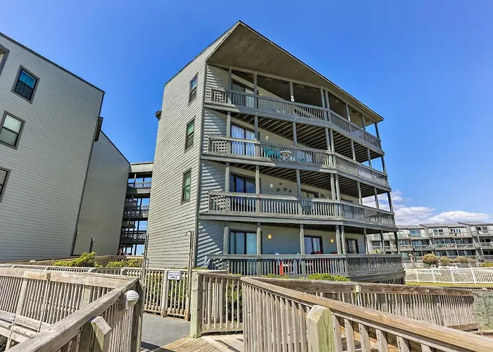 Topsail Beach Oceanfront Oasis W/ Stunning Views!