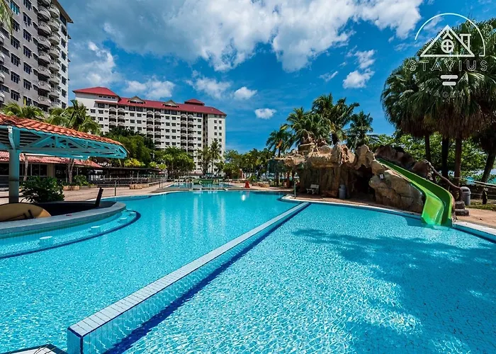 Port Dickson 10Pax 3Br Glory Beach Resort Seaview