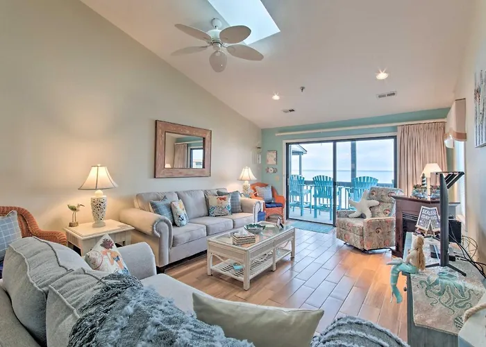 Topsail Beach Oceanfront Oasis W/ Stunning Views!