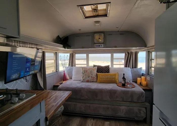 Maggie At The Beach - 1973 Vintage Rv