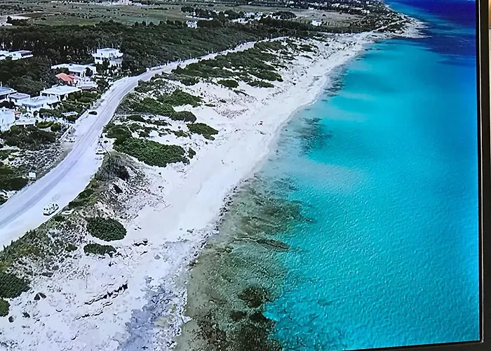 A 100metri dal mare difronte alla torre saracena.