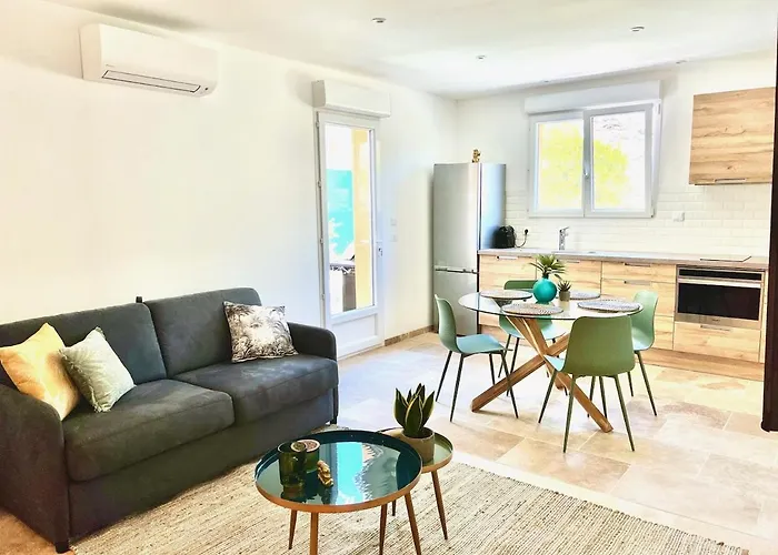 Studio With Garden - Pauseto West 4 - 2 Min From Beach