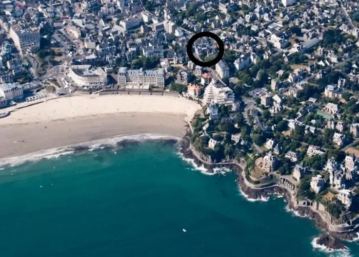 Dinard: studio à 100 m de la plage de L'Ecluse