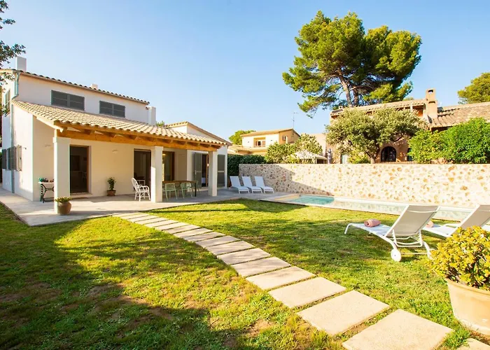 Villa With Pool Near The Beach In Cala San Vicente By Renthousing