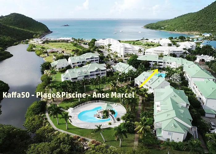 Paradize- Plage & 3Piscines - Anse Marcel