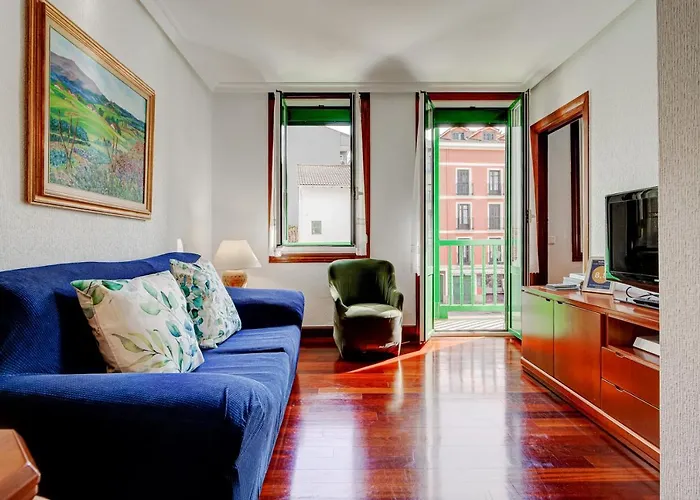 Luminoso apartamento en Hondarribia con Terraza, Centro, 3HB