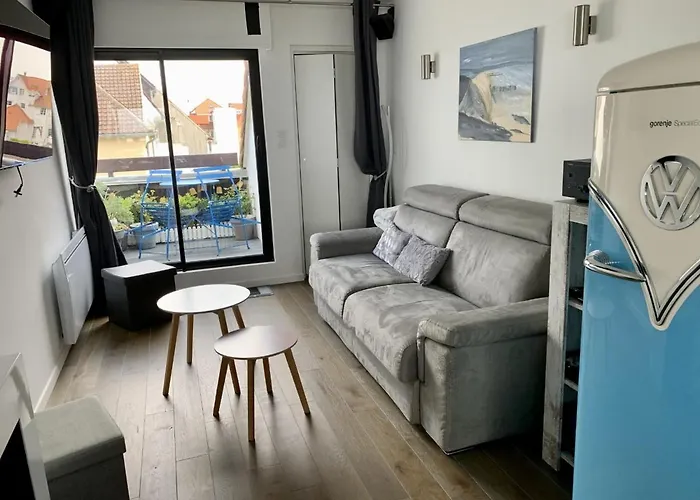 DUPLEX AVEC JACUZZI vue imprenable sur la baie de Wissant