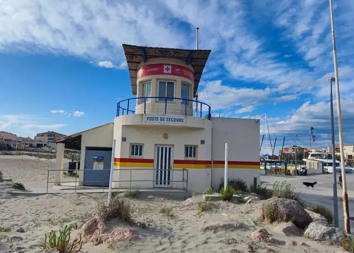 La Perle Bleue, 100 m de la plage, parking, wifi