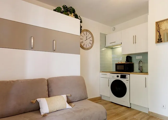 L'Ecrin, Studio Cosy, Mbs, Wifi, Parking, Clim