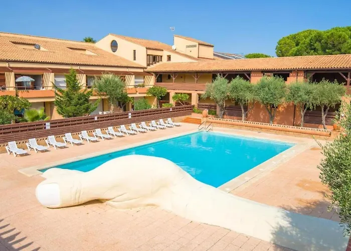 Saint Cyprien Golf View 2 Bedrooms Apartment , 900 M From The Beach