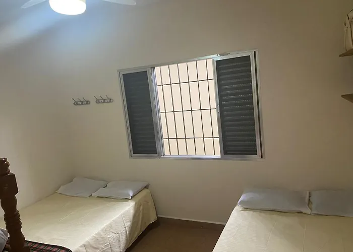 Casa aconchegante lado Praia 9 Pessoas Churrasqueira e Garagem