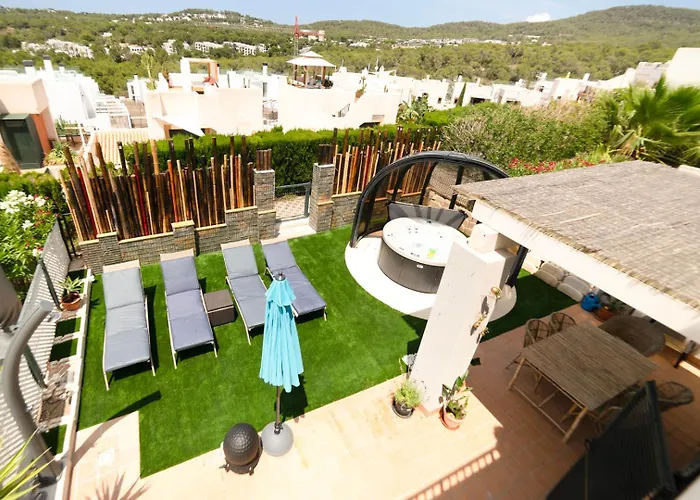 Sunset sea view&garden Spa Cala Tarida 6p max