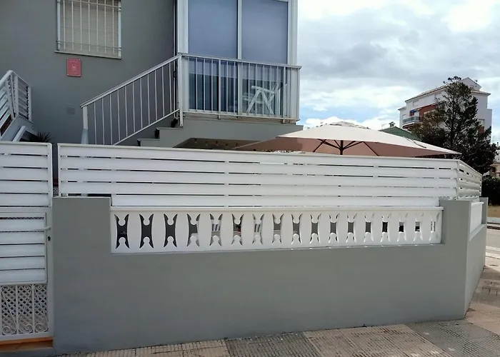 Gran Terraza cerca del mar.
