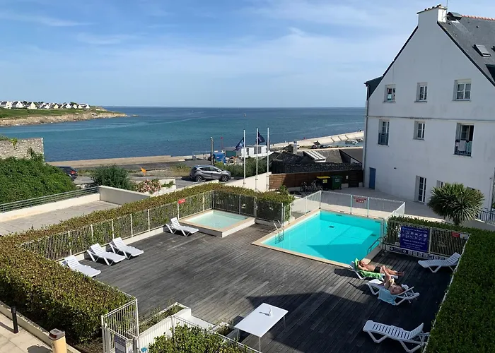 Duplex Vue Mer - Plage 100M - Parking - 4 Lits - Hamam & Sauna