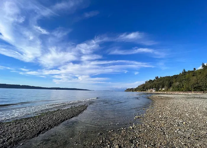 Stunning House With Views Of Puget Sound! Ideal For Family Reunions