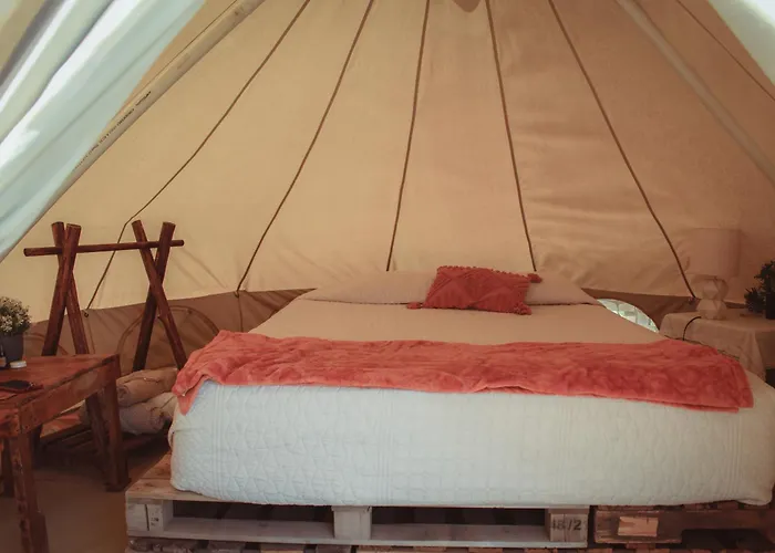 Rustico Lounge-Tipi With Ac In Front Of The Beach
