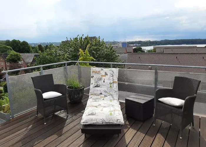 Über den Dächern von Flensburg