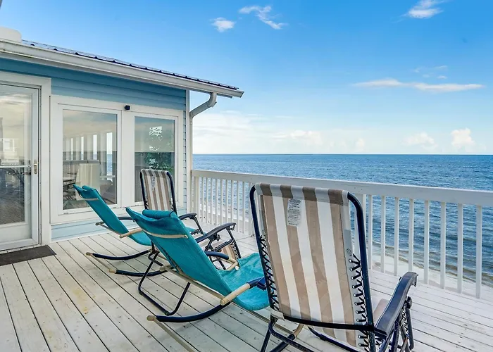 Alligator Point Beachfront Home W/ Private Hot Tub