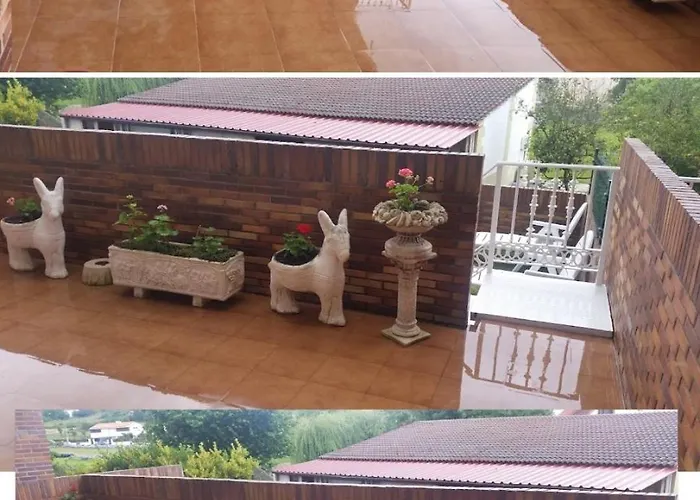 Apartamento Casuca, terraza y jardín