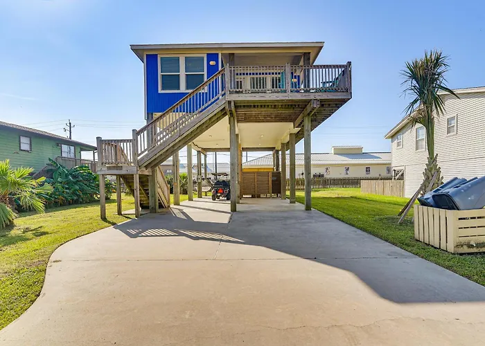 Galveston Coastal Retreat: 2 Mi To State Park!