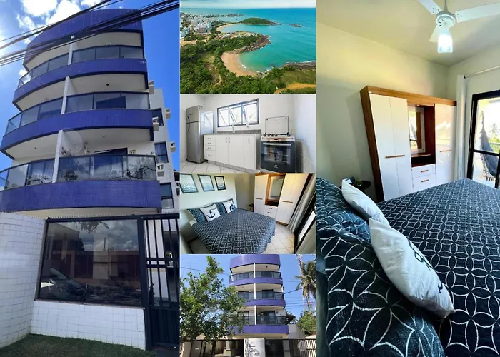 Dois quartos com ar a 190 m de praia Paradisíaca