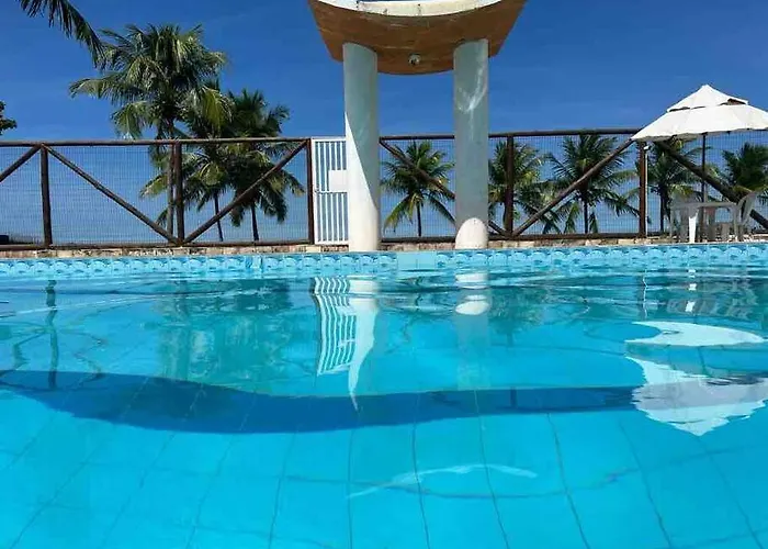 Apto em condomínio PÉ NA AREIA na praia de Guaibim!