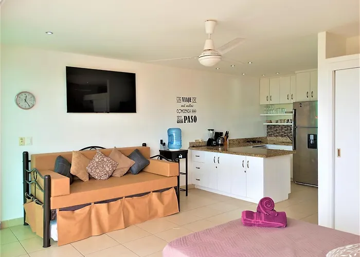Estudio 310 Nuevo Vallarta, Frente Al Mar, Totalmente Equipado Y Amueblado!
