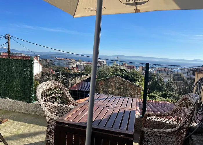 Mobilhome en Ribeira con vistas