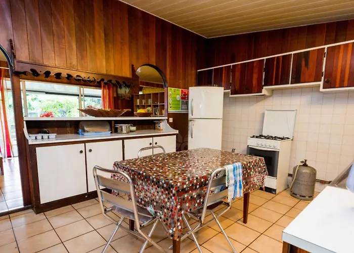 Pension Te Miti - Plage-Beach 200M - Mahana Parc & Vaiava Beach Pk18 - B&B Chambres Ou Dortoir