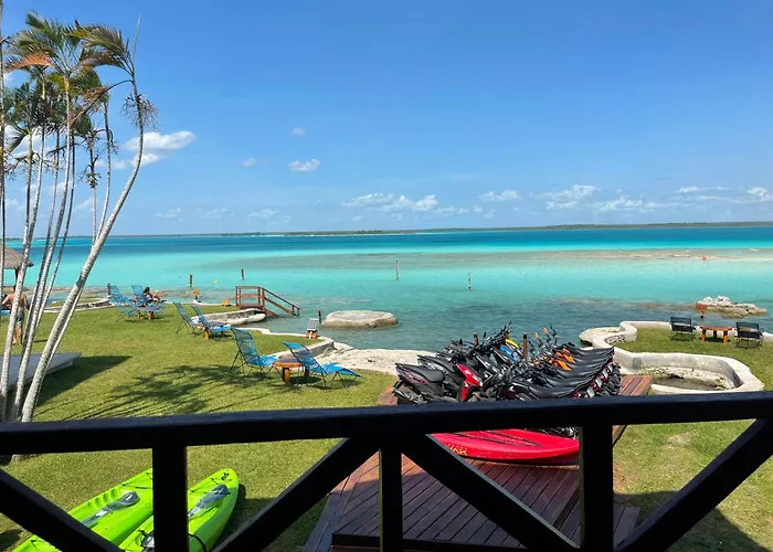 Blue Caribe Bacalar Front Lagoon