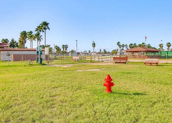Furnished Deck: Waterfront Port Isabel Cottage!