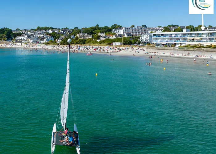 Le Souffle Marin - Vue mer panoramique exceptionnelle- accès direct plage-parking privé- Concarneau