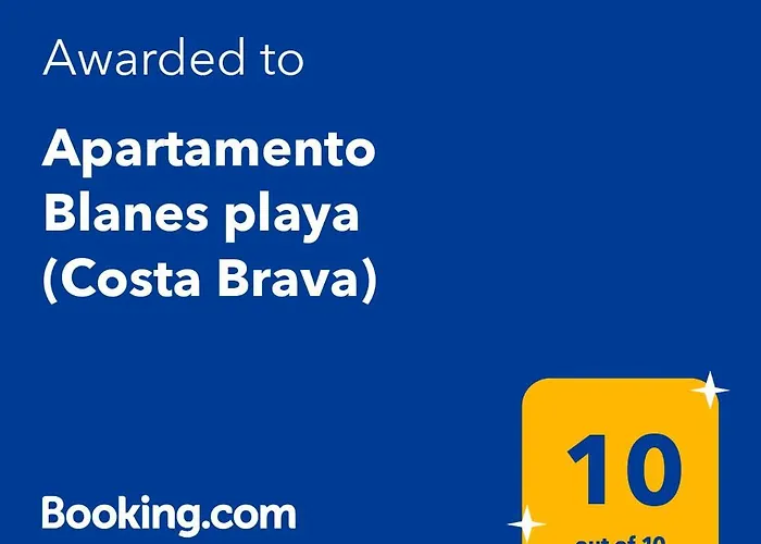 Apartamento con terraza Blanes playa, Costa Brava