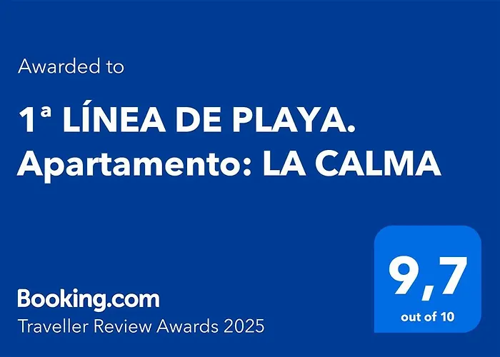 1ª LÍNEA DE PLAYA. Apartamento: LA CALMA