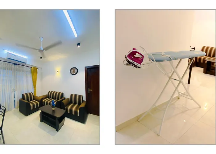 Two Bed Roomed, Fully Furnished & Air Conditioned Apartment With Sea View For Rent At Beach Road, Mount Lavinia