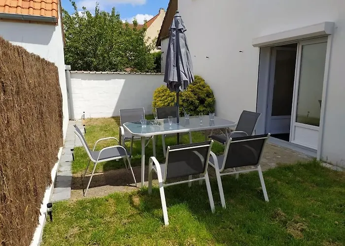T3 - Appartement jardin Wissant 6 personnes