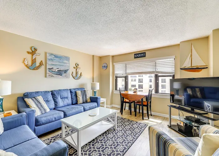Walk To Indian Beach: Condo W/ Ocean-View Balcony