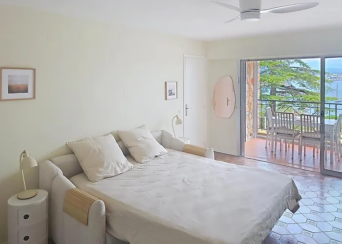 Vue baie à 5min de la plage 44m² avec parking