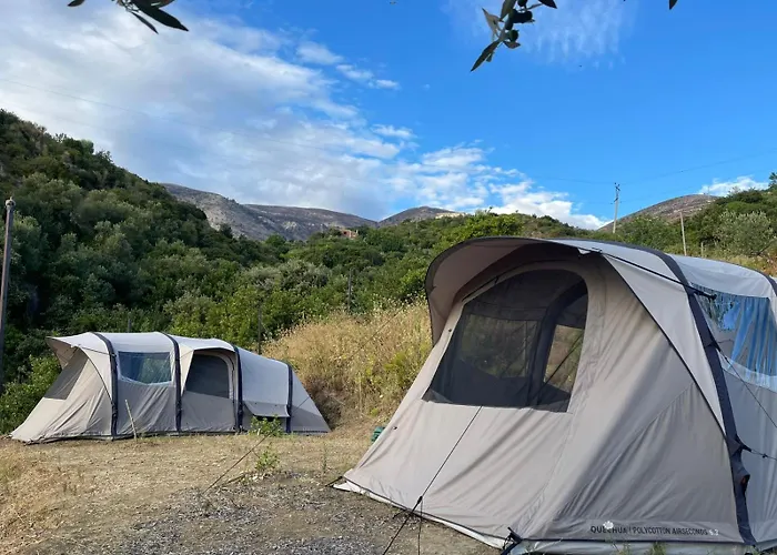 Blue Camping In Borsh, Vlore