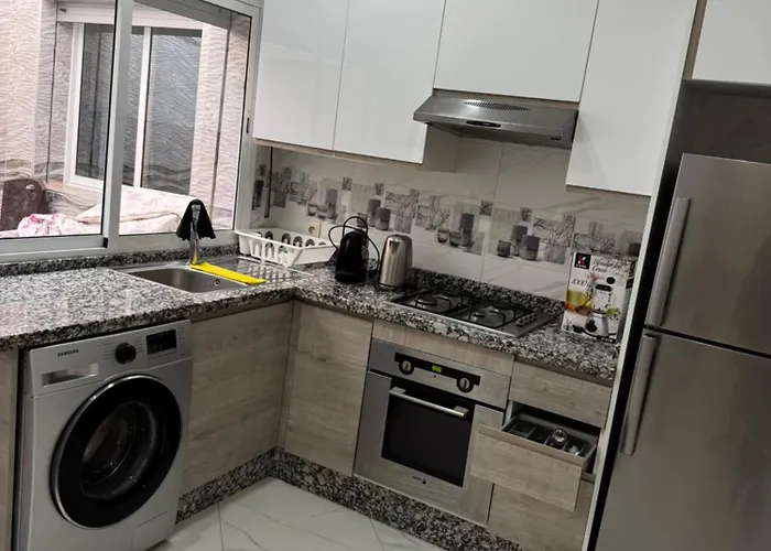 Appartement 3 Kamers Tetouan-Azla Beach 300 Meter Van Het Strand